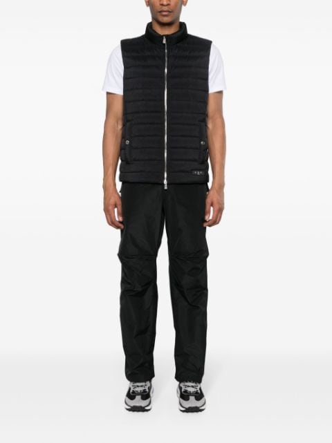 padded down gilet