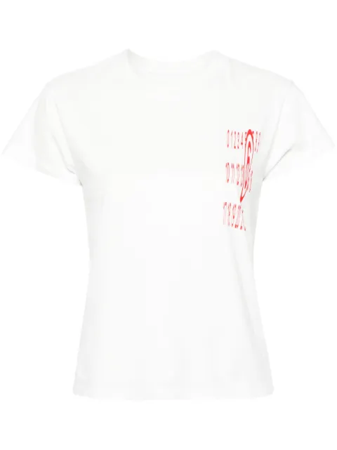 MM6 Maison Margiela numbers-print cotton T-shirt