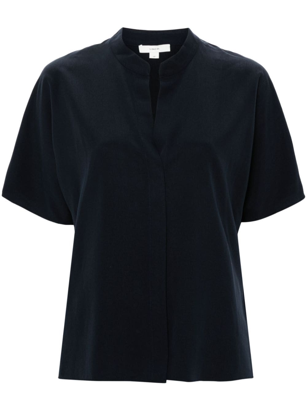 Vince Short-sleeves Blouse In Blue