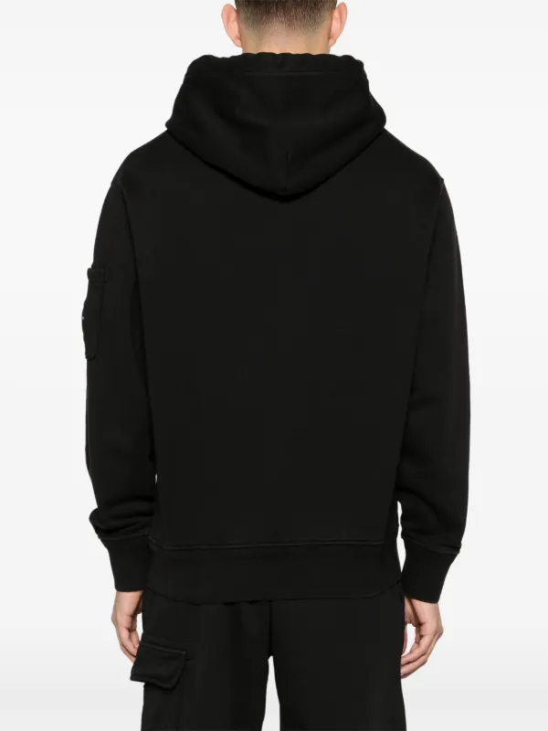 C.P. Company フリース パーカー | ブラック | FARFETCH JP