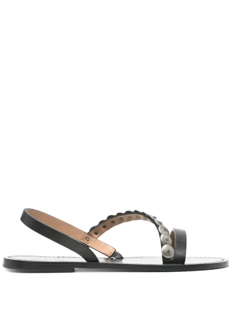 ISABEL MARANT stud-embellished leather sandals