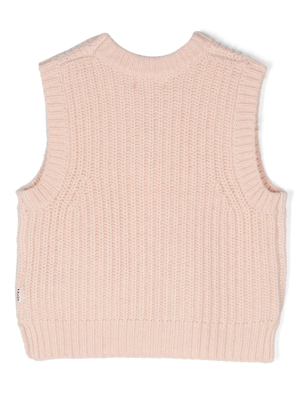 Molo Gilbert gebreide spencer - Roze