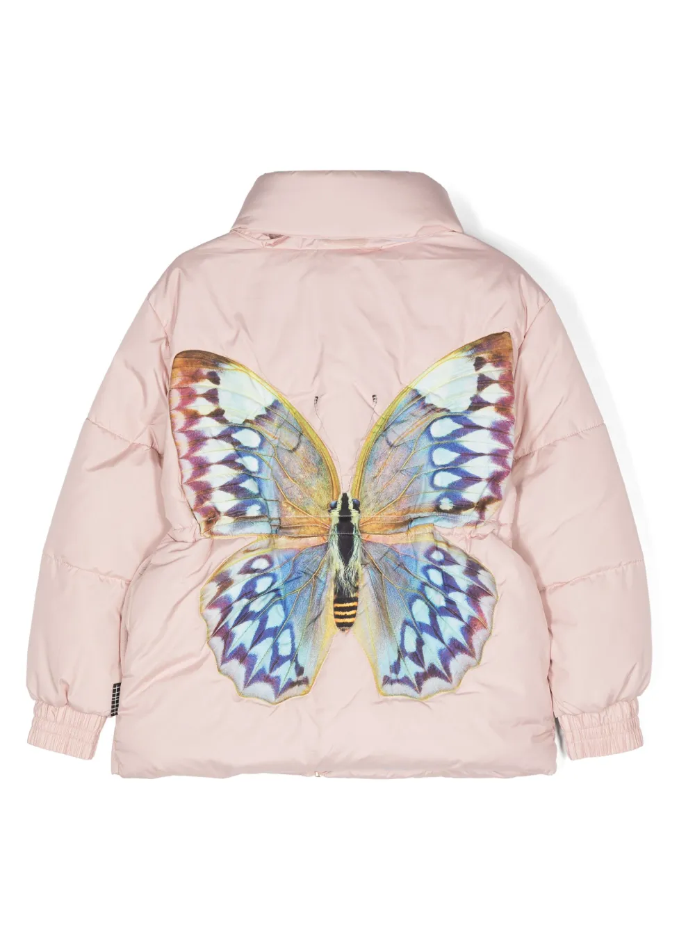 Molo Hally gewatteerd jack met print - Roze