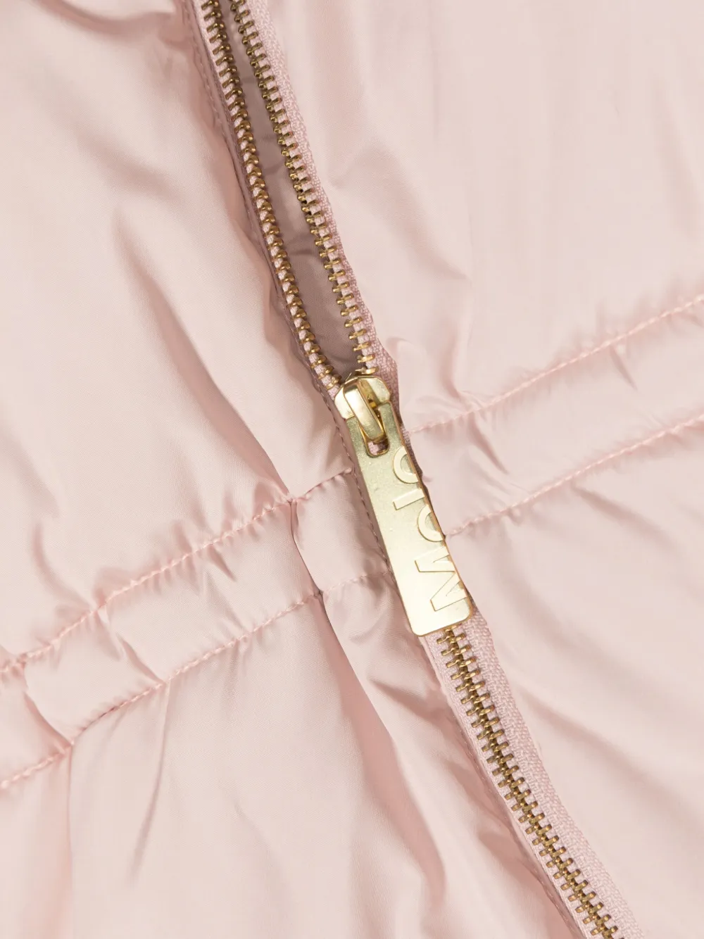 Molo Hally gewatteerd jack met print Roze