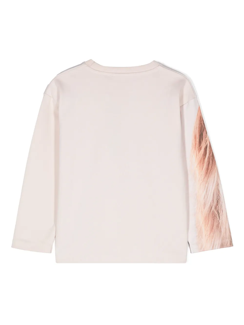 Molo Mountoo sweater met ponyprint - Beige
