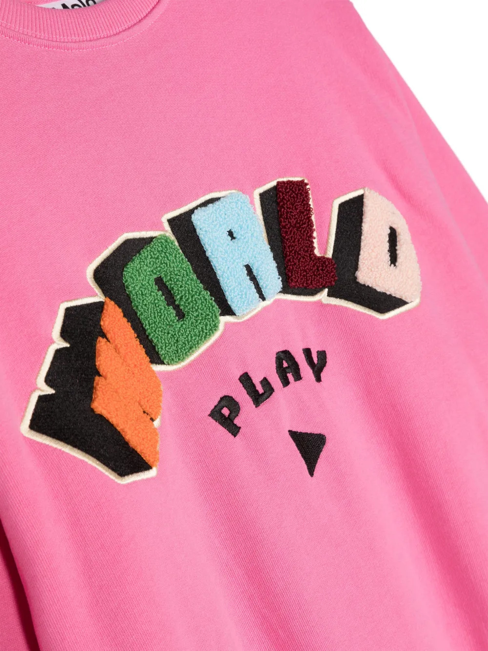 Molo Monti Sweatshirt Aus Baumwolle In Rosa