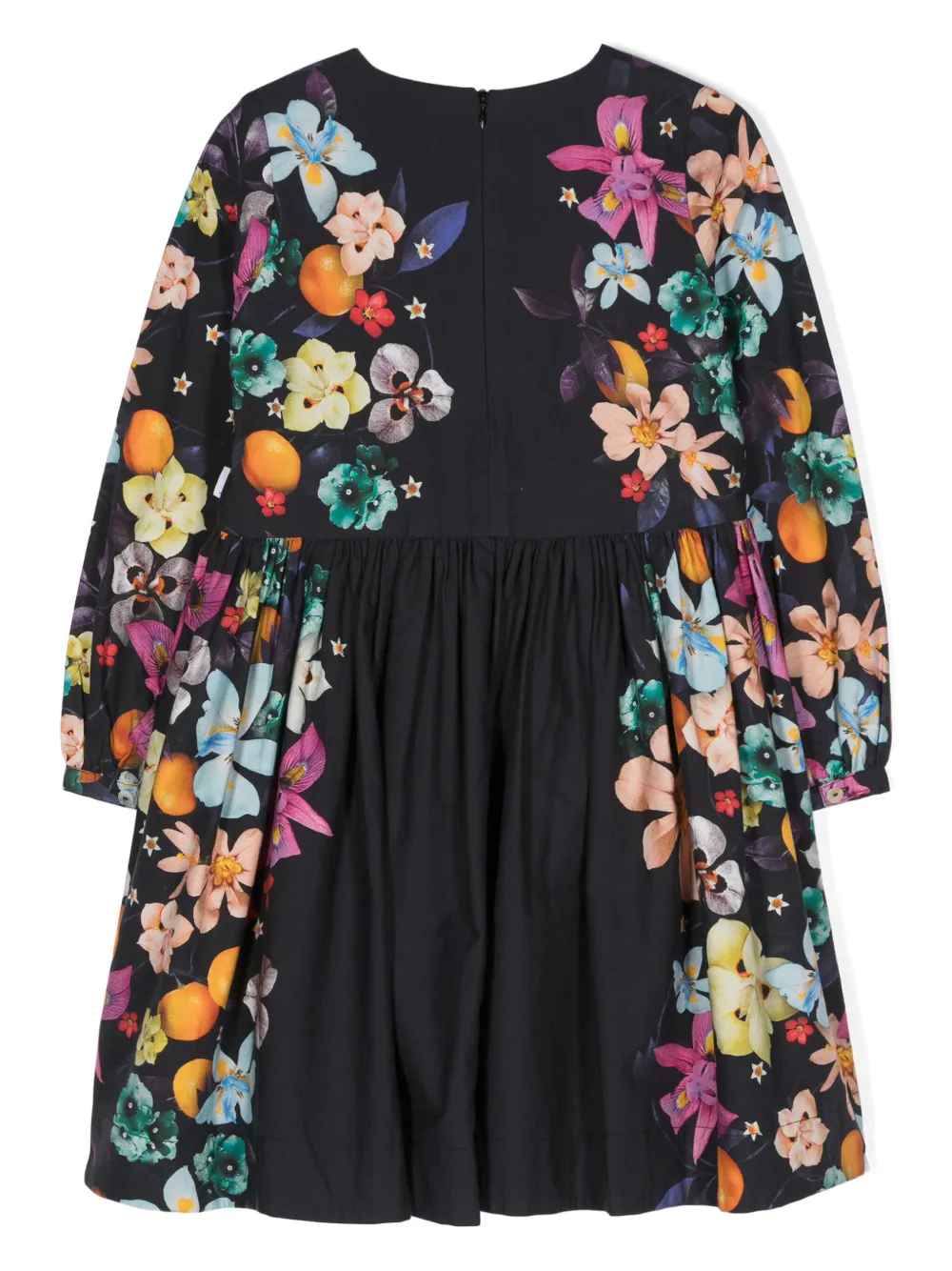 Molo Jurk met bloemenprint - Blauw