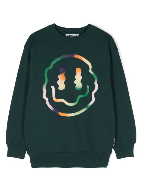 Molo Magni smiley face-print sweatshirt