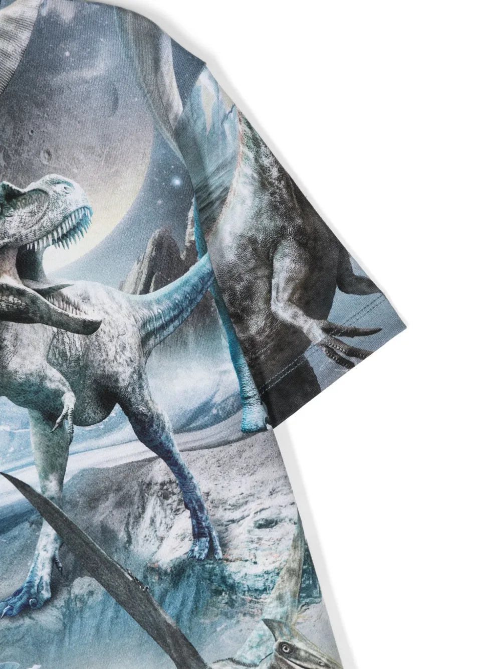 Molo T-shirt met print Blauw