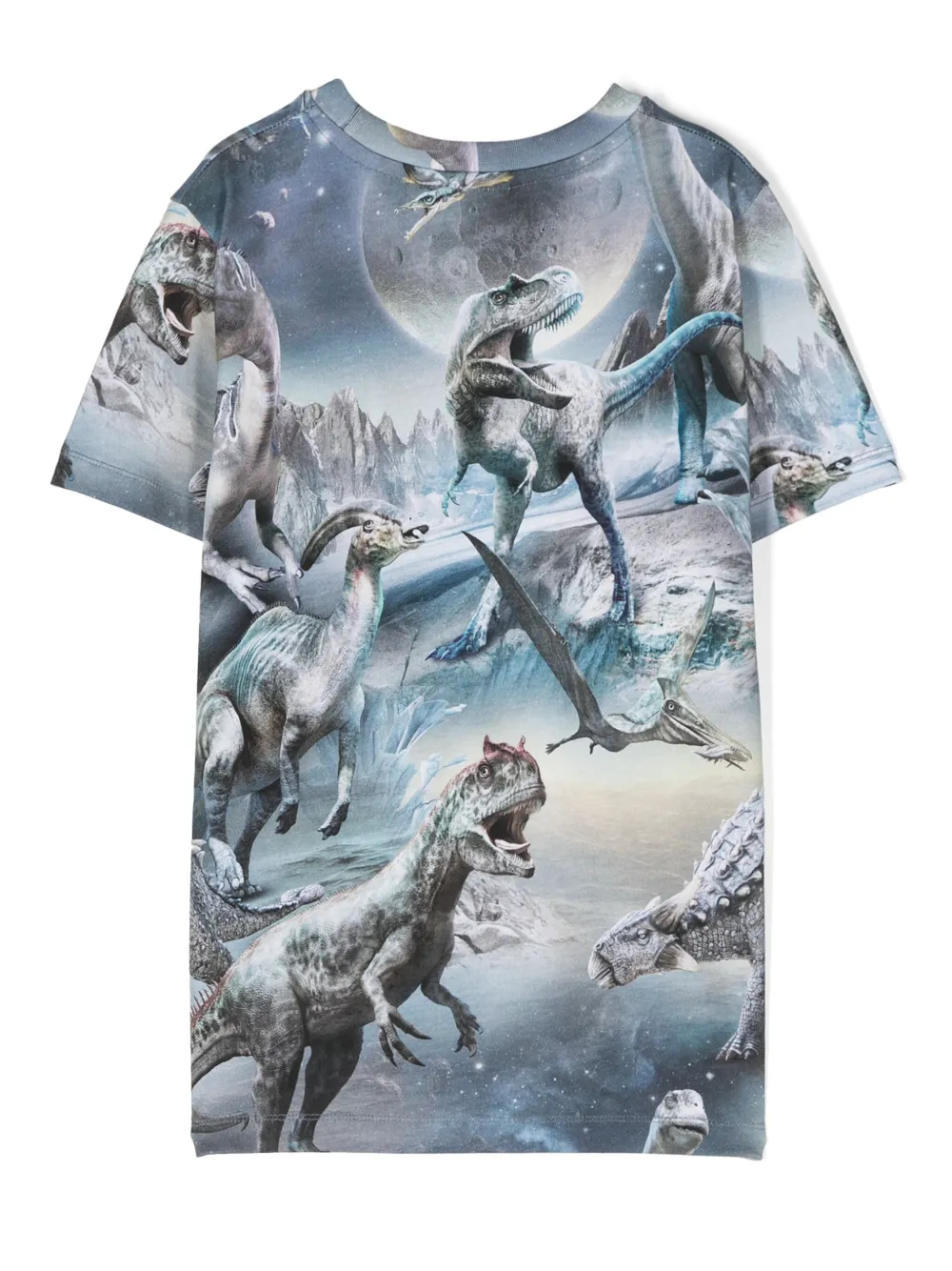 Molo T-shirt met print Blauw