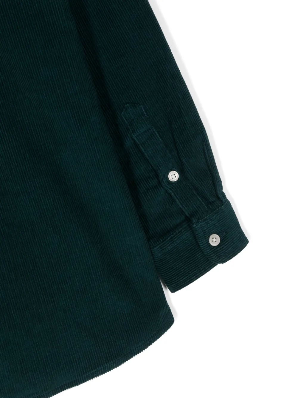 Molo Rozz ribfluwelen shirt Groen
