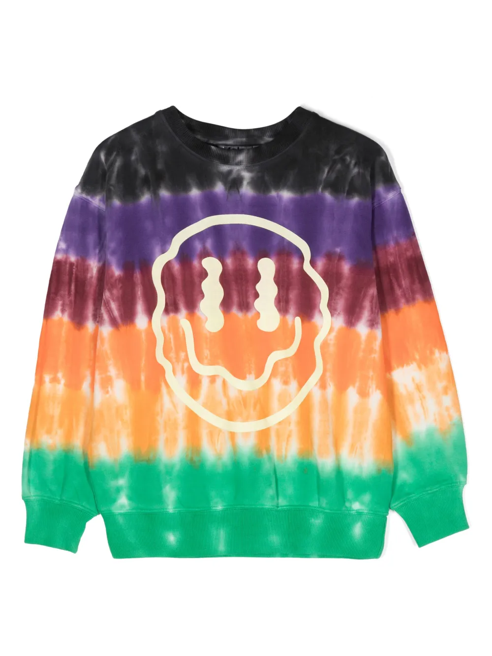 Molo Memphis sweater met tie-dye print Oranje