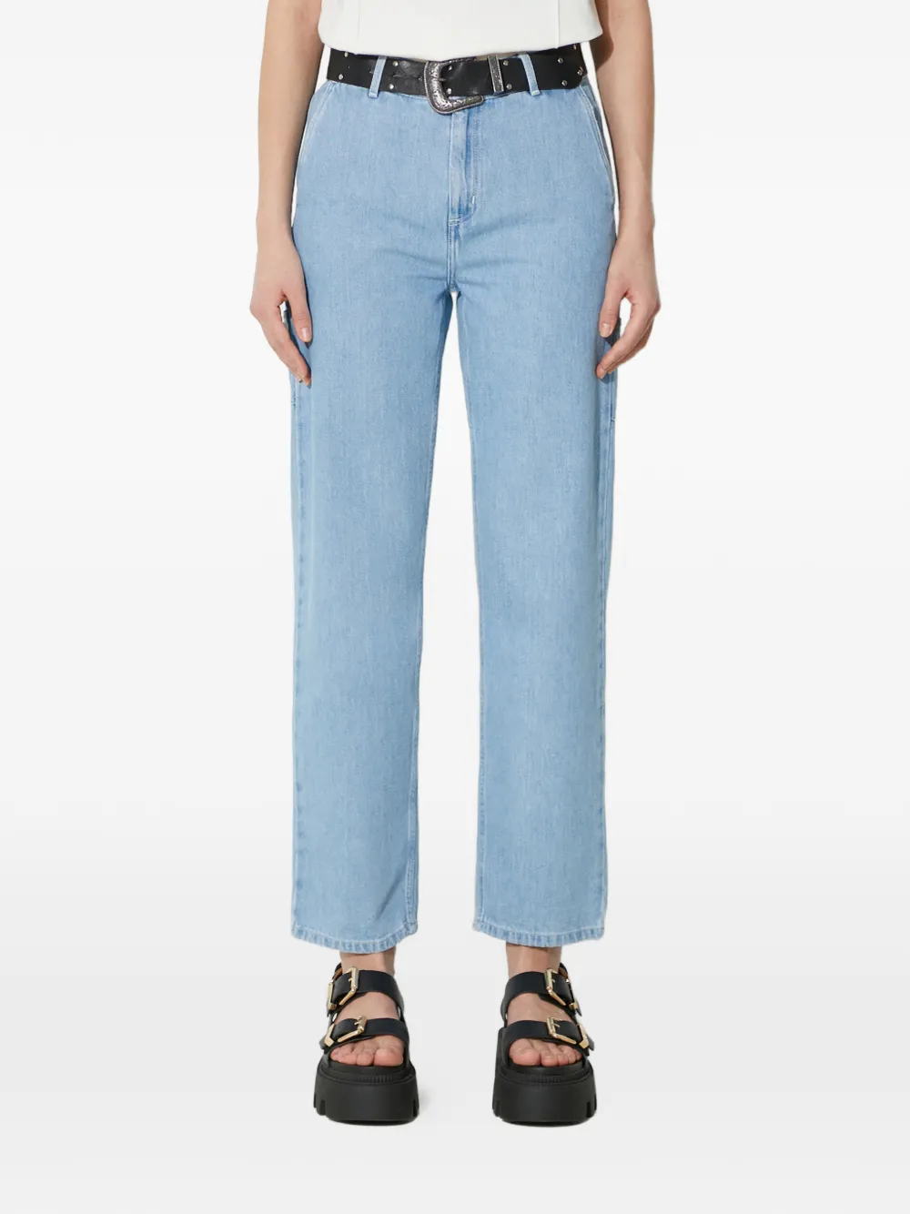 Carhartt WIP patch-pocket jeans - Blau