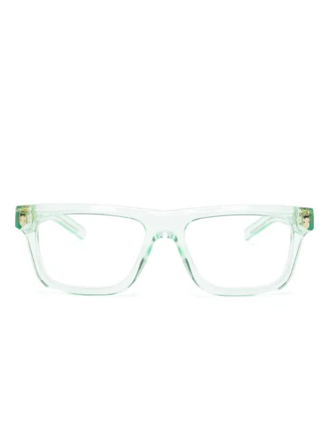 Gucci Eyewear transparent square-frame glasses