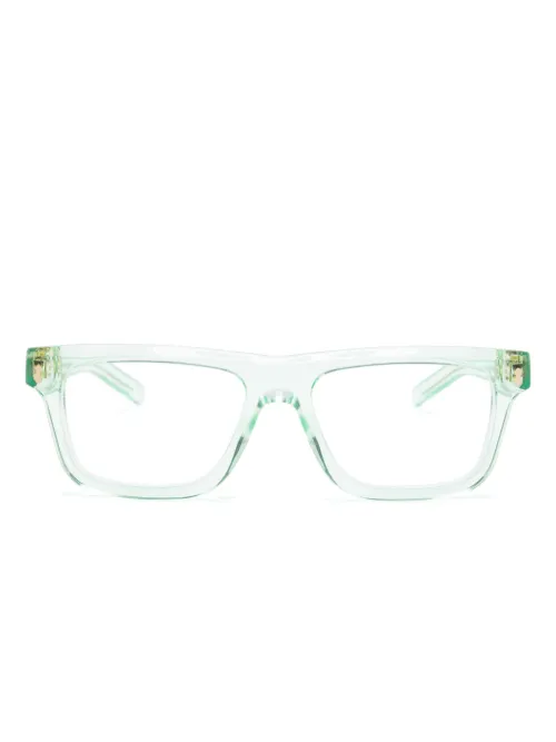 Lunettes de vue à monture carrée transparente - Gucci Eyewear - Modalova