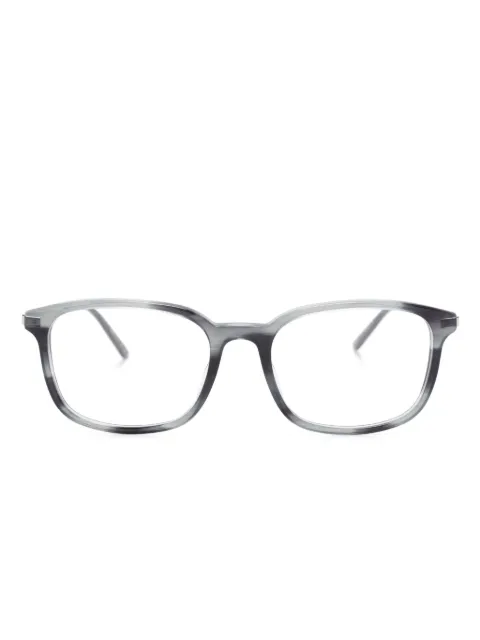 Gucci Eyewear lentes con armazón rectangular estilo carey