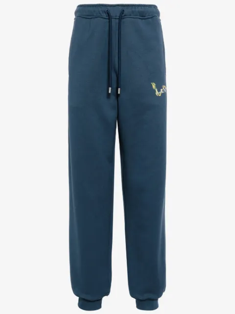 Lanvin logo-print cotton track pants