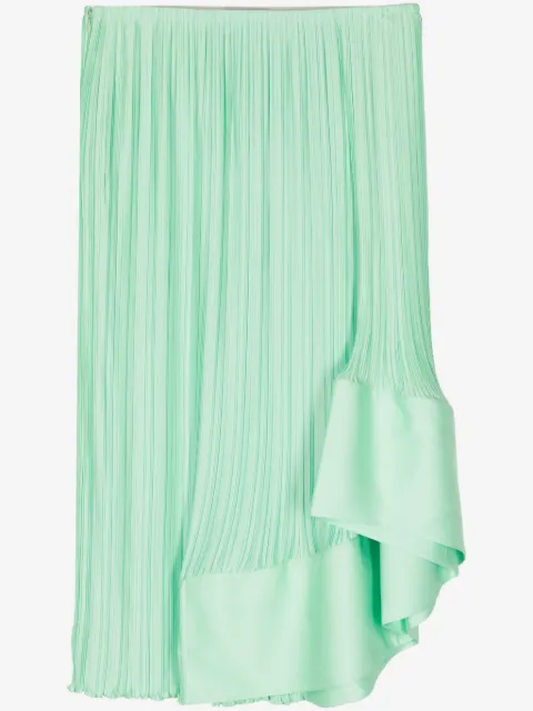Lanvin Gonna plissettata asimmetrica