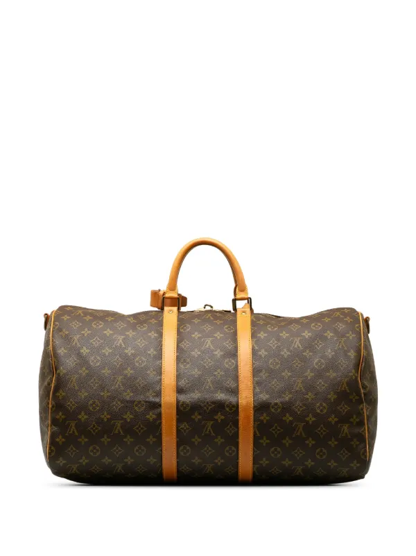 Louis vuitton duffle bag best sale with patches