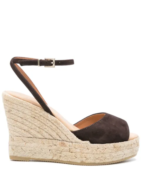 Manebi 110mm suede espadrilles