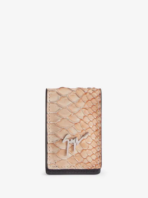 Giuseppe Zanotti Albert crocodile-effect cash holder