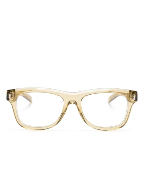 Gucci Eyewear lentes con armazón ovalada