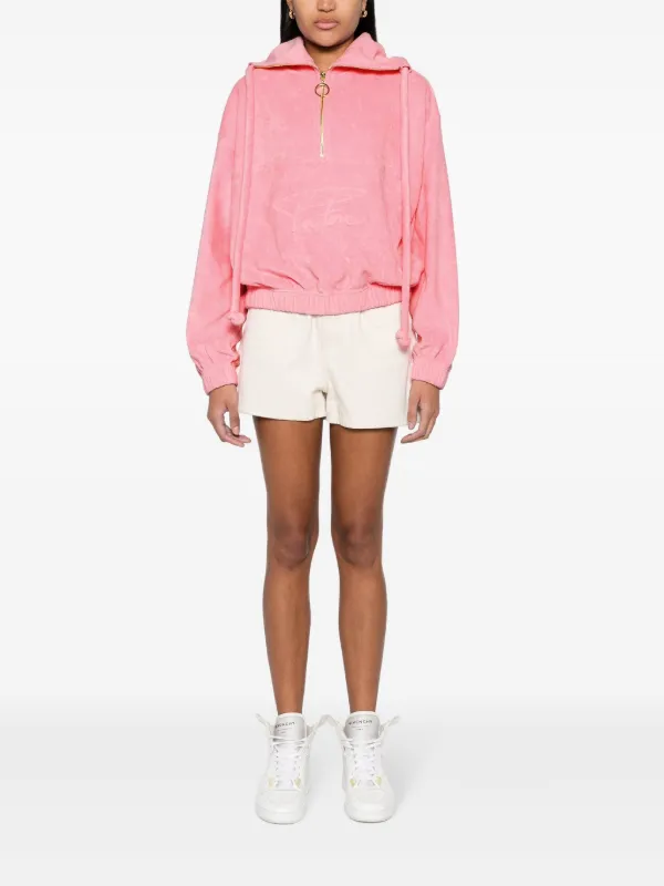 Patou ハーフジップ パーカー | ピンク | FARFETCH JP