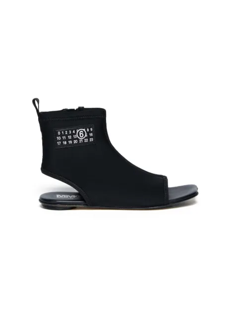 MM6 Maison Margiela Kids open-toe midi boots