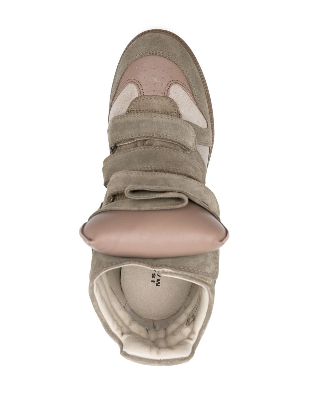 ISABEL MARANT Bekett 80mm suede sneakers Neutrals