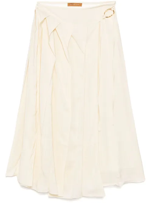Rejina Pyo Alice midi skirt - Blanc - Rejina Pyo - Modalova