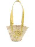 Rejina Pyo mini Basket tote bag - Neutrals