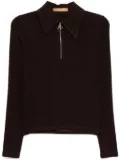 Rejina Pyo Jasmine polo top - Brown