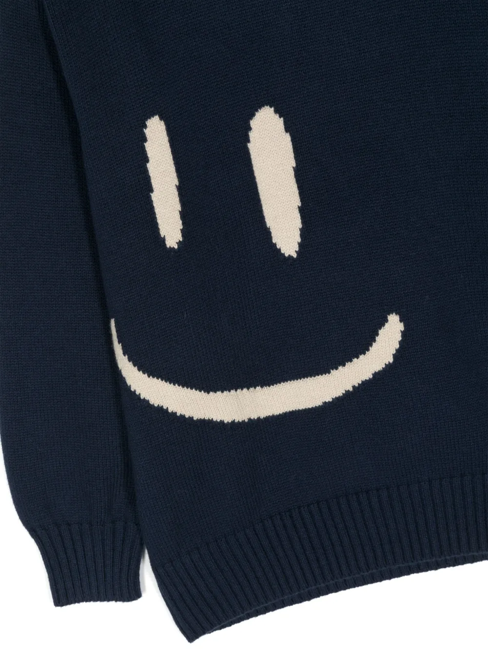 Molo Bello gebreide trui met kant Blauw