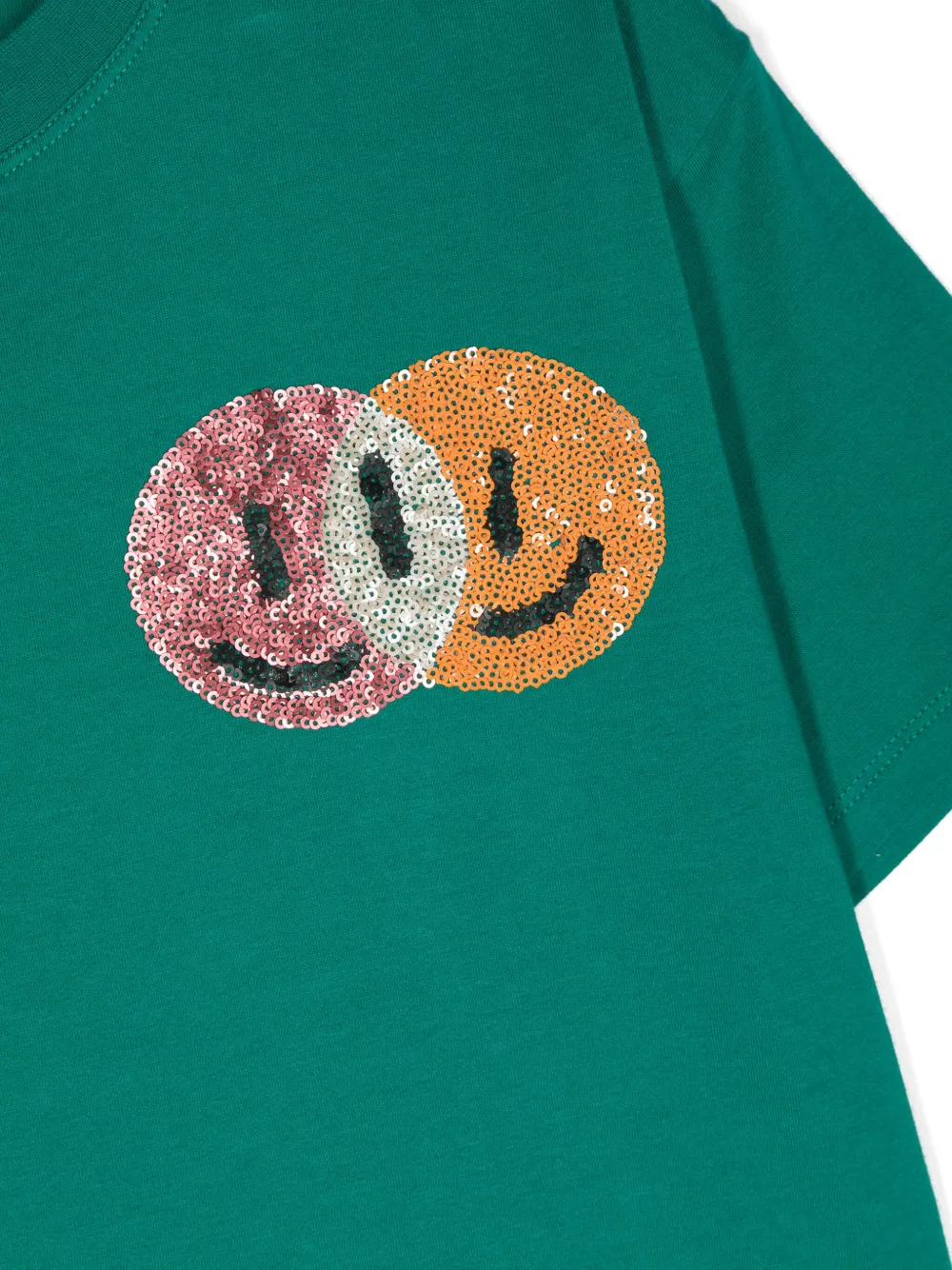 Molo Reinette T-shirt met pailletten Groen