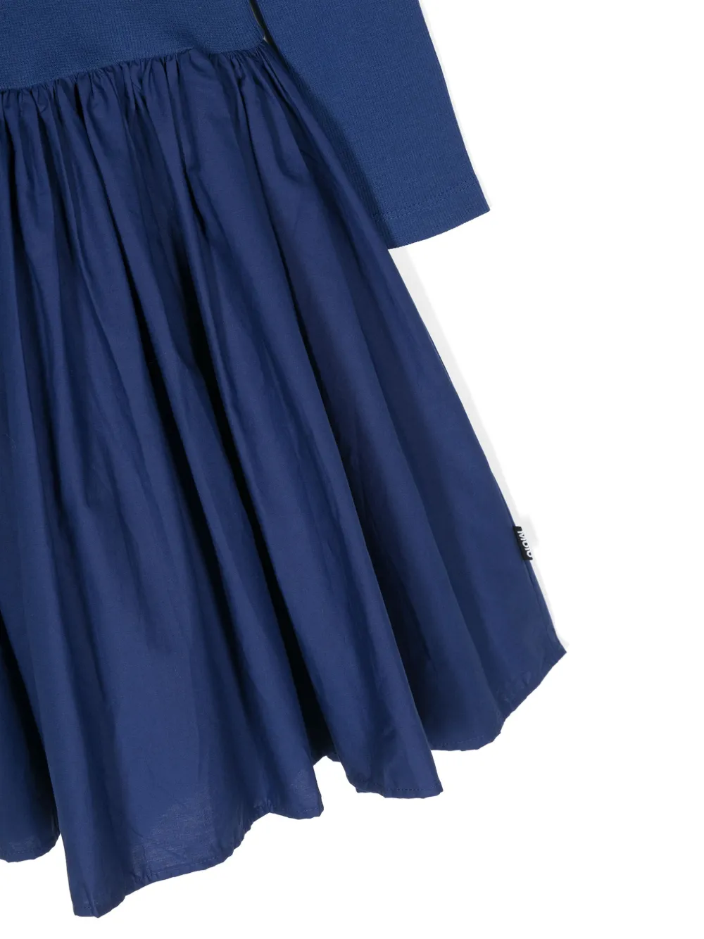 Molo Cille jurk met lange mouwen Blauw