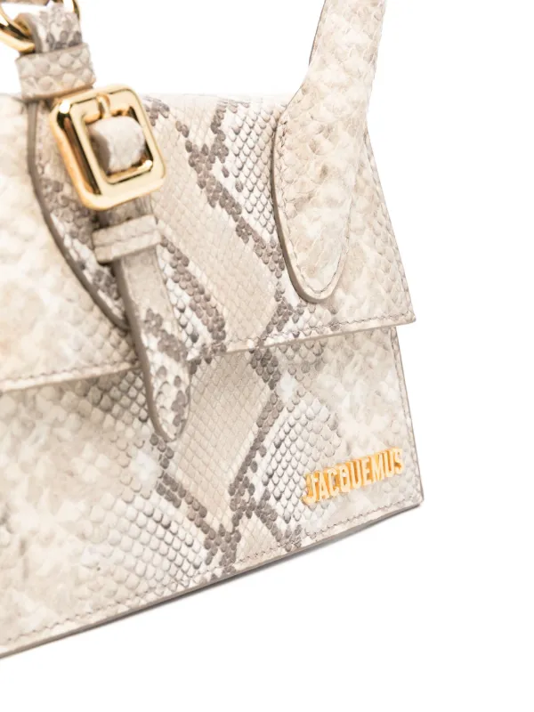 ショルダーバッグ・ポシェット LE CHIQUITO MOYEN BOUCLE LEATHER HANDBAG Jacquemus Le Chiquito Moyen Boucle Tote Bag | Neutrals