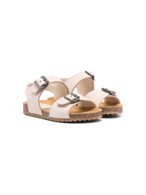 Il Gufo open-toe suede sandals