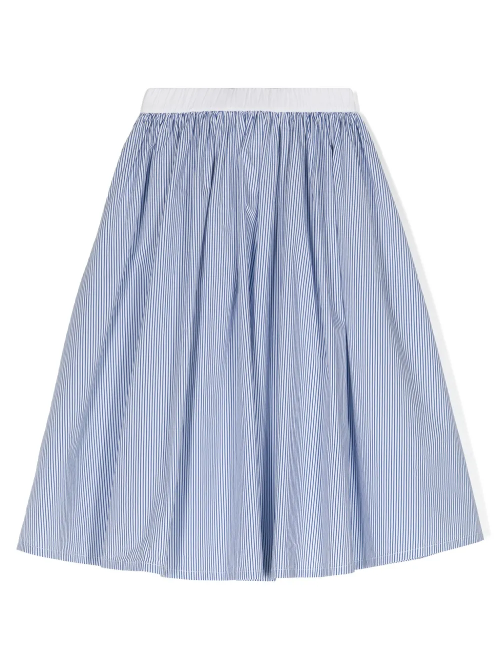 Philosophy Di Lorenzo Serafini Light Blue Dress For Girl With Logo In 蓝色