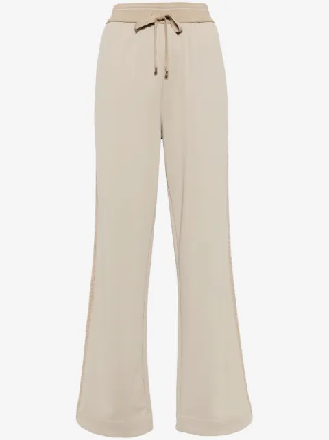 Lorena Antoniazzi cotton-blend track pants