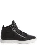 Giuseppe Zanotti Jamie high-top leather sneakers - Black