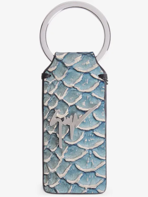 Giuseppe Zanotti Bernaard leather keyring