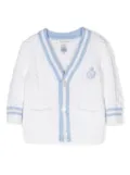 POLO RALPH LAUREN KIDS Cricket cable-knit cardigan - White