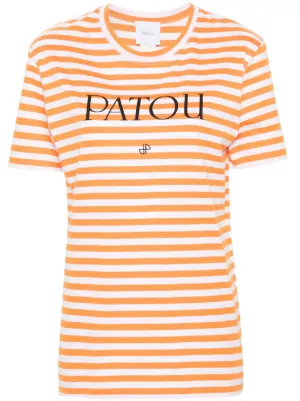 Patou クロップド Tシャツ | ピンク | FARFETCH JP