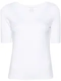 Majestic Filatures Maglia V-neck T-shirt - White