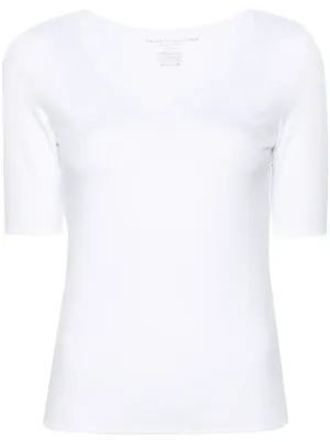 Vince V-neck T-shirt | White | FARFETCH CA