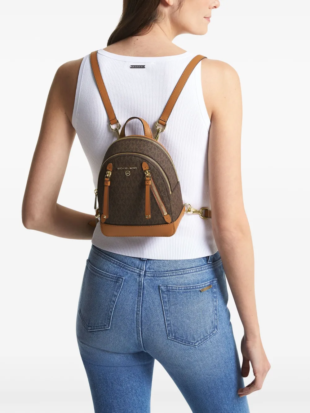 Michael Michael Kors Mochila Brooklyn com monograma | Image 2