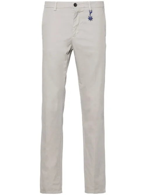 Pantalon chino à coupe slim - Manuel Ritz - Modalova