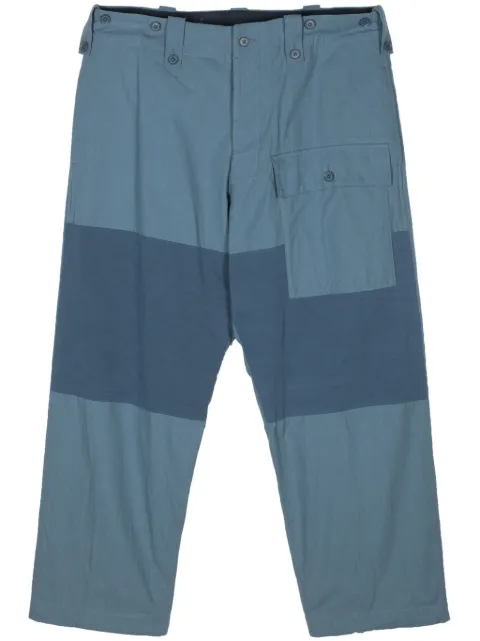 Yohji Yamamoto tapered cotton cargo trousers