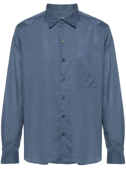 Yohji Yamamoto long-sleeves buttoned shirt
