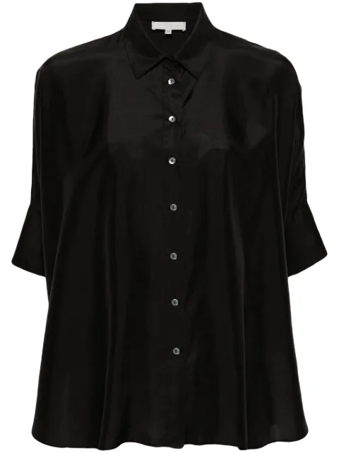 Antonelli classic-collar silk shirt